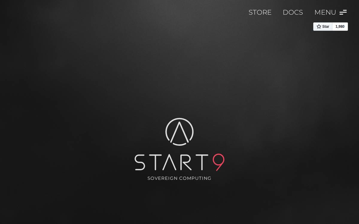 Start9 website preview