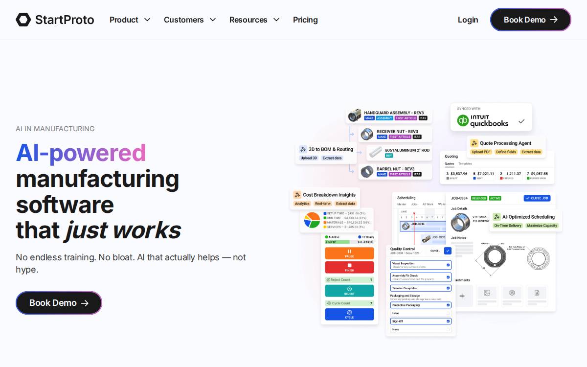 StartProto website preview