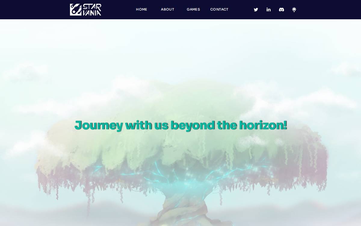 Starvania website preview