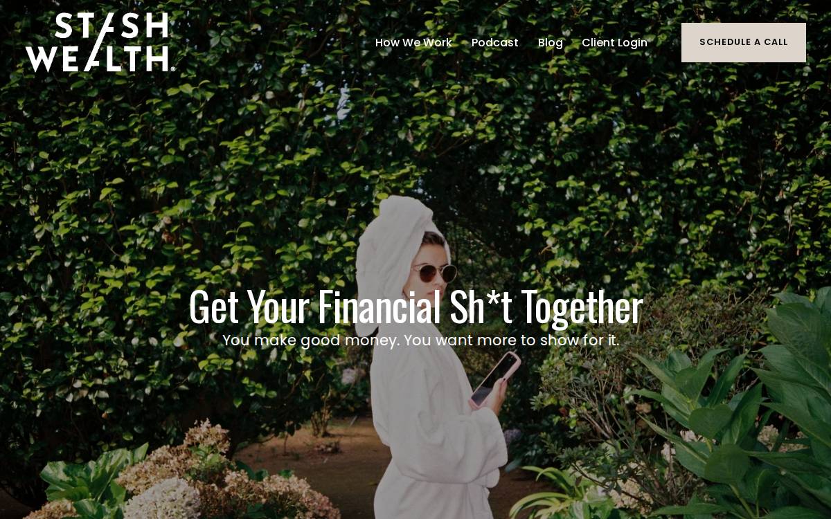 StashWealth website preview