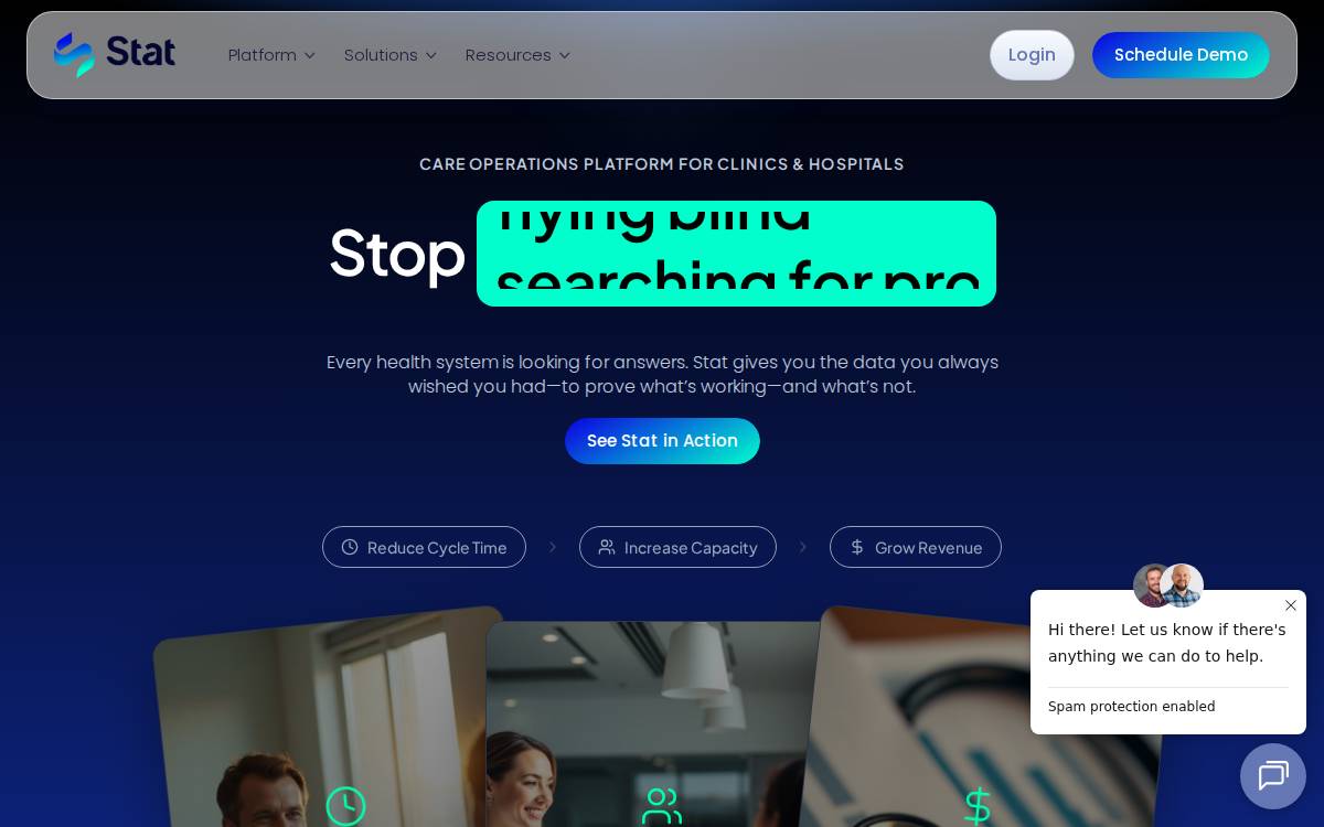 Stat website preview