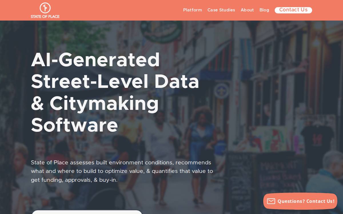 State of Place website preview