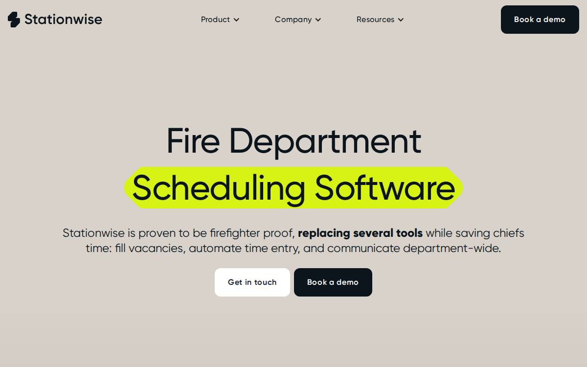 Stationwise website preview