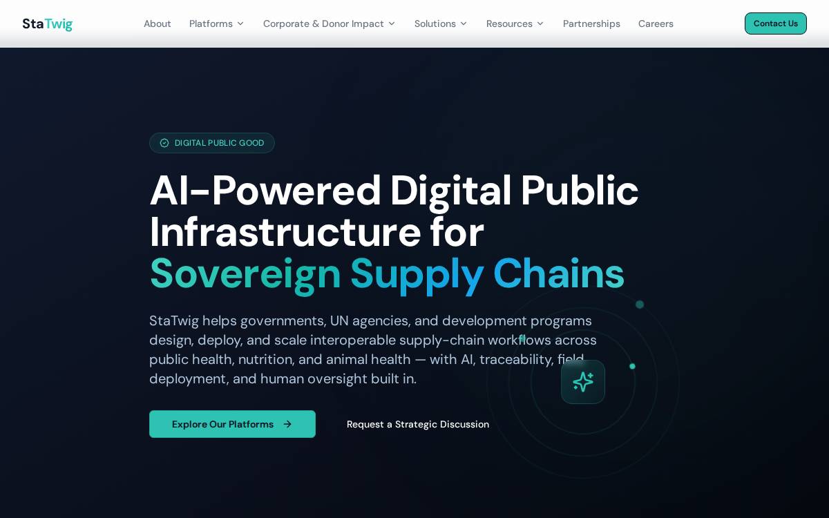 StaTwig website preview