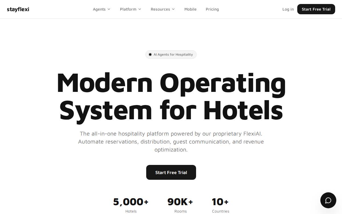 Stayflexi website preview