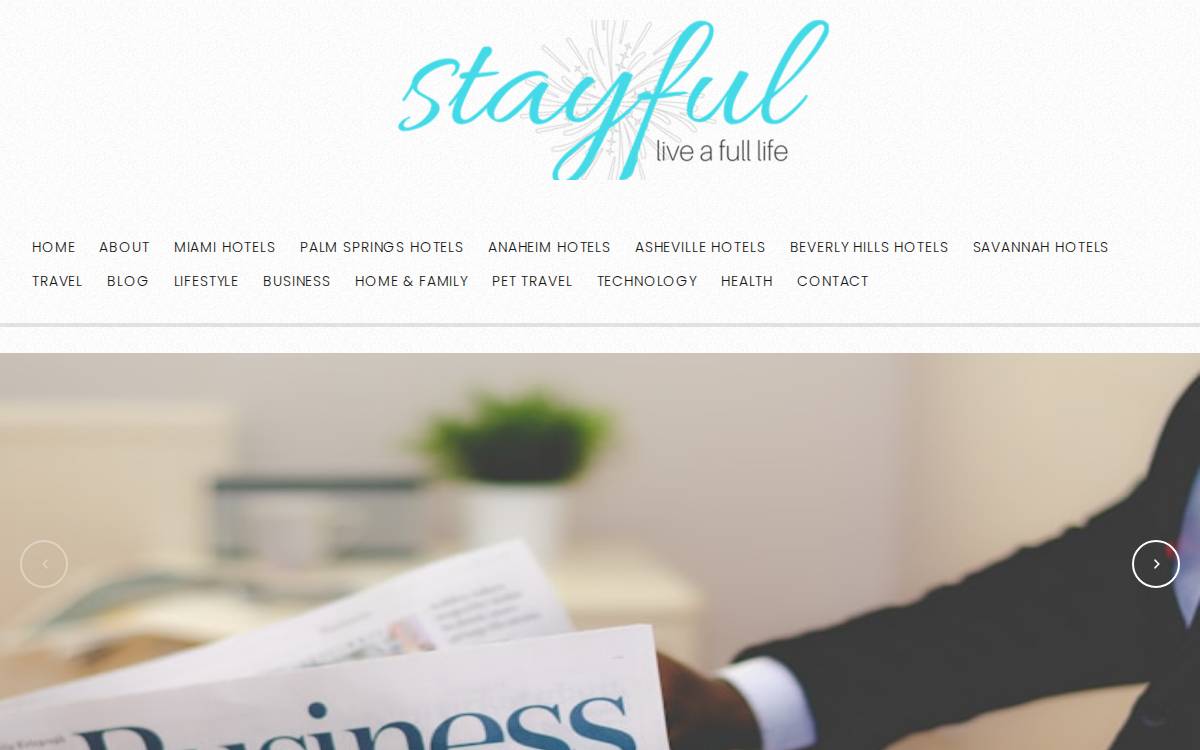 Stayful website preview