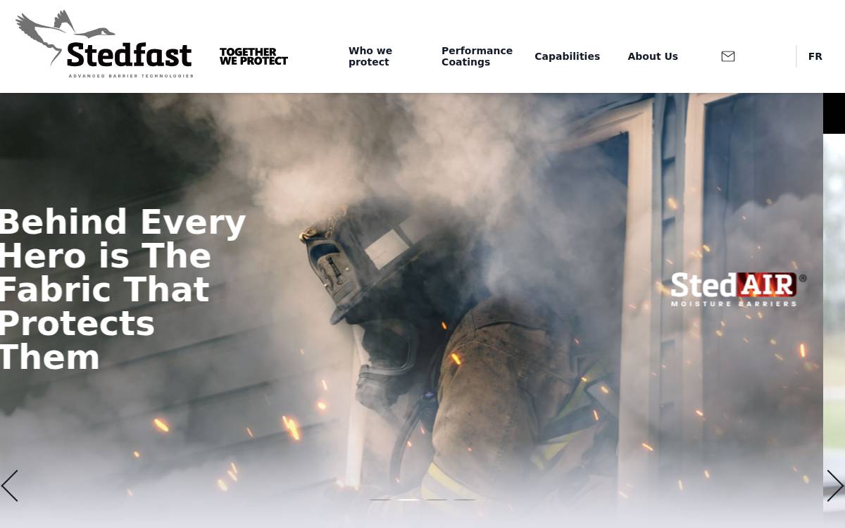 Stedfast inc website preview