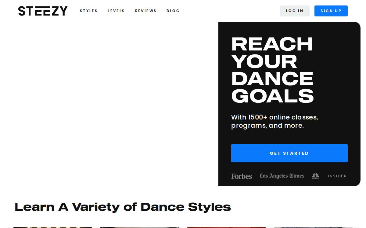 STEEZY_STUDIO_BLACK website preview