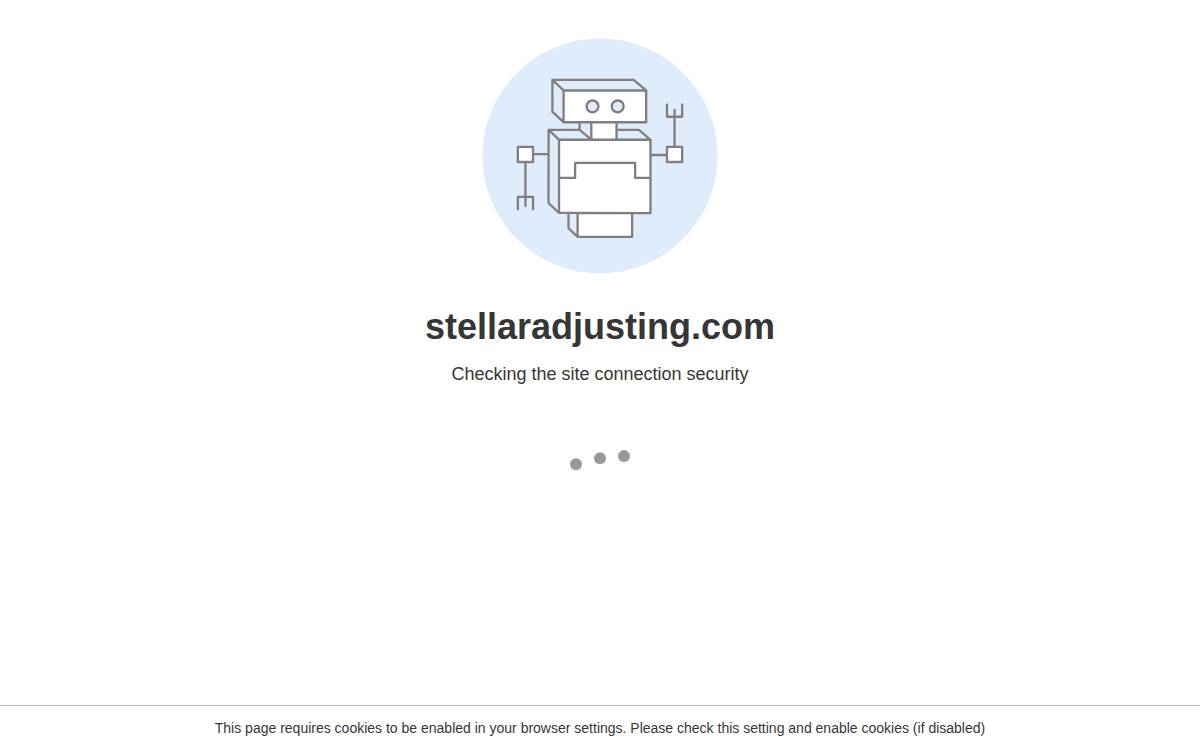 Stellaradjusting website preview