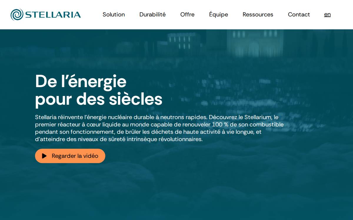Stellaria website preview