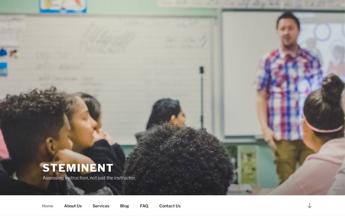 STEMinent website preview