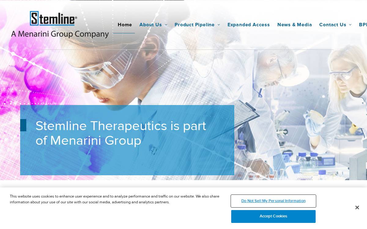 Stemline website preview