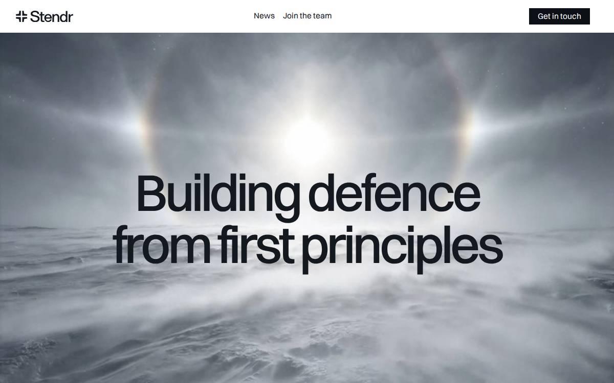 Stendr website preview