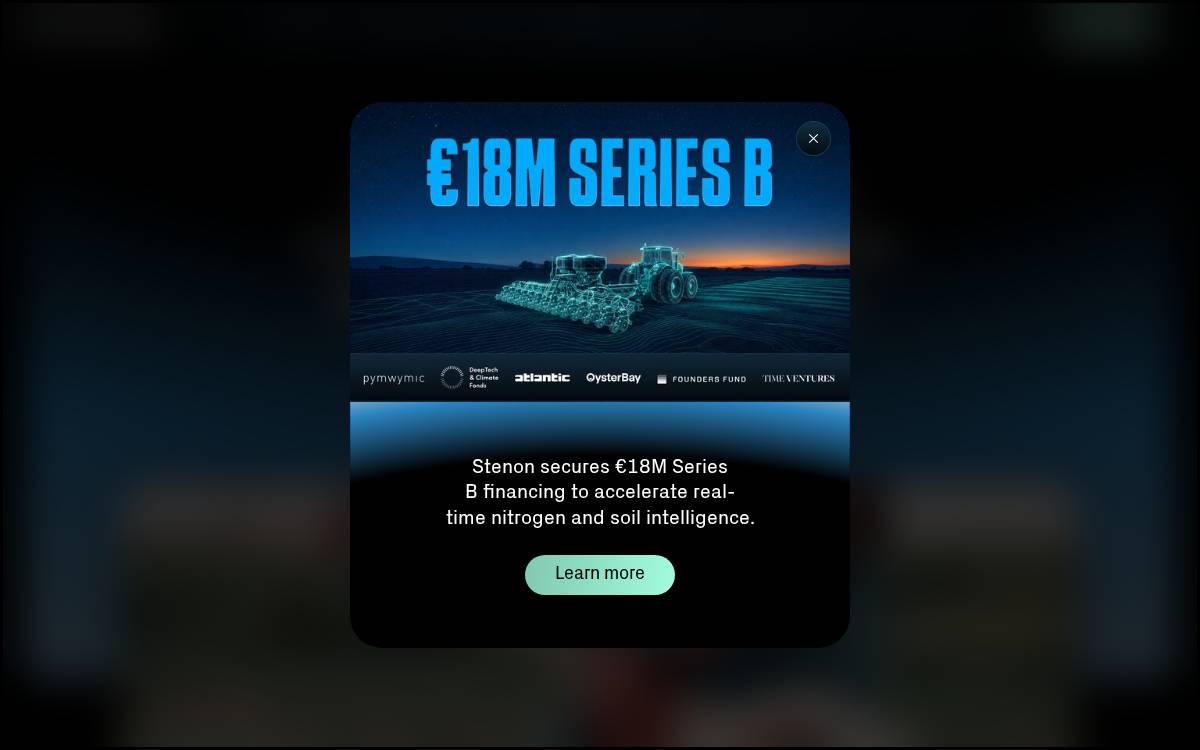 Stenon website preview