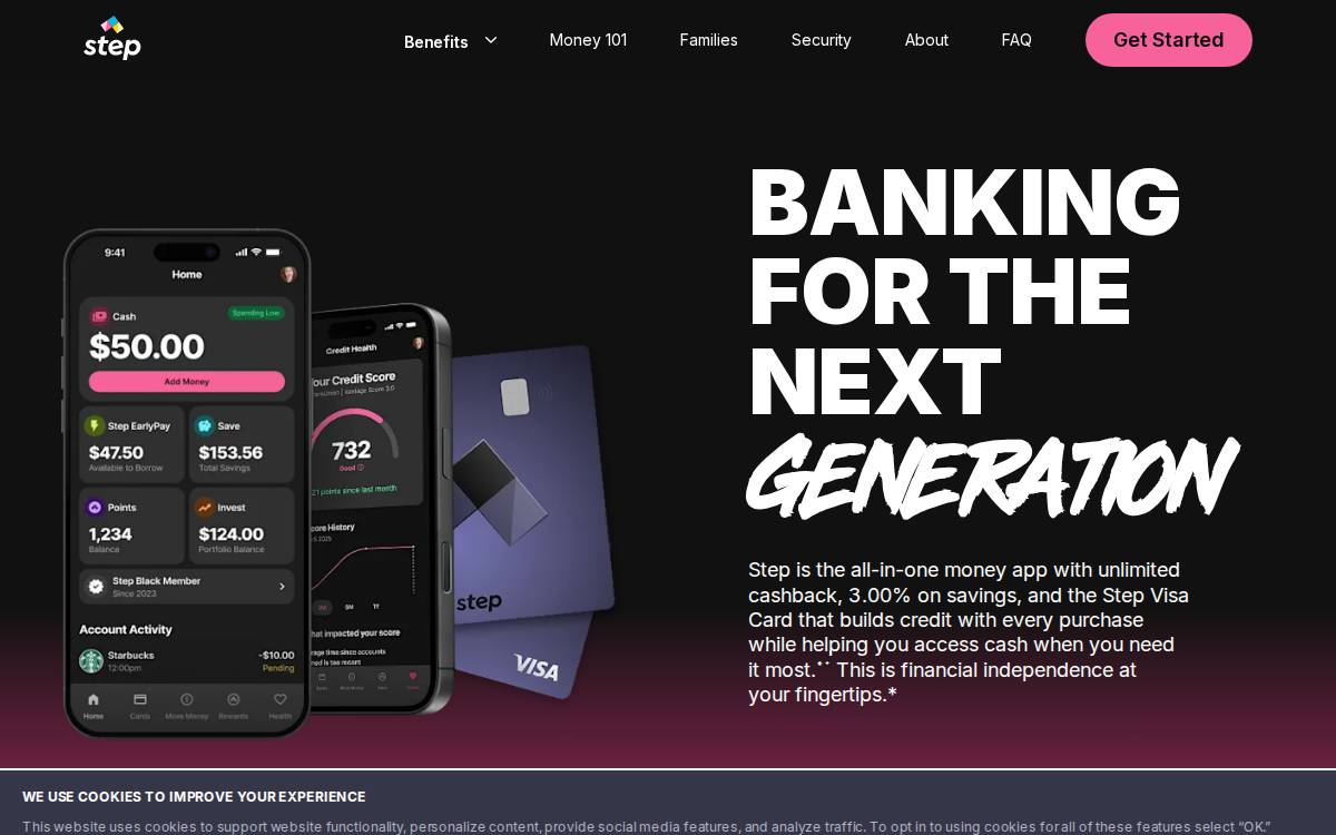 Step website preview