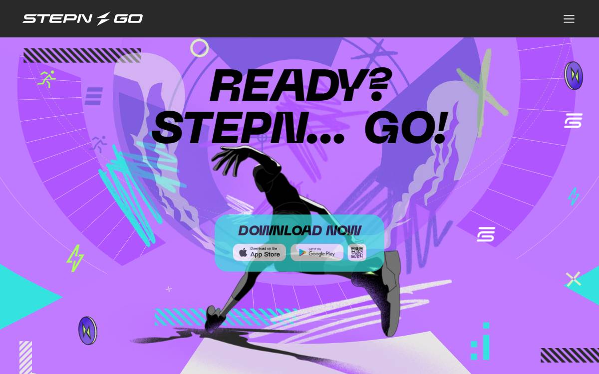 STEPN Go website preview