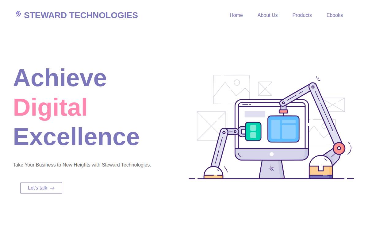 Stewardtechnologies website preview
