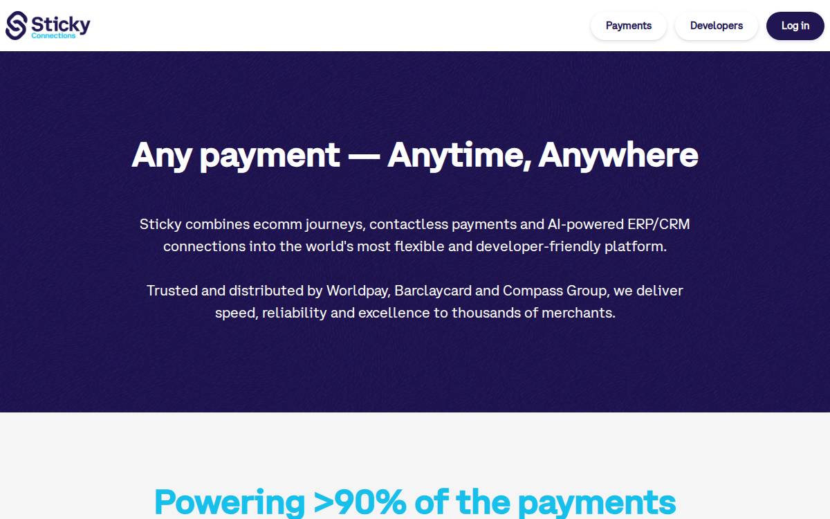 Sticky website preview