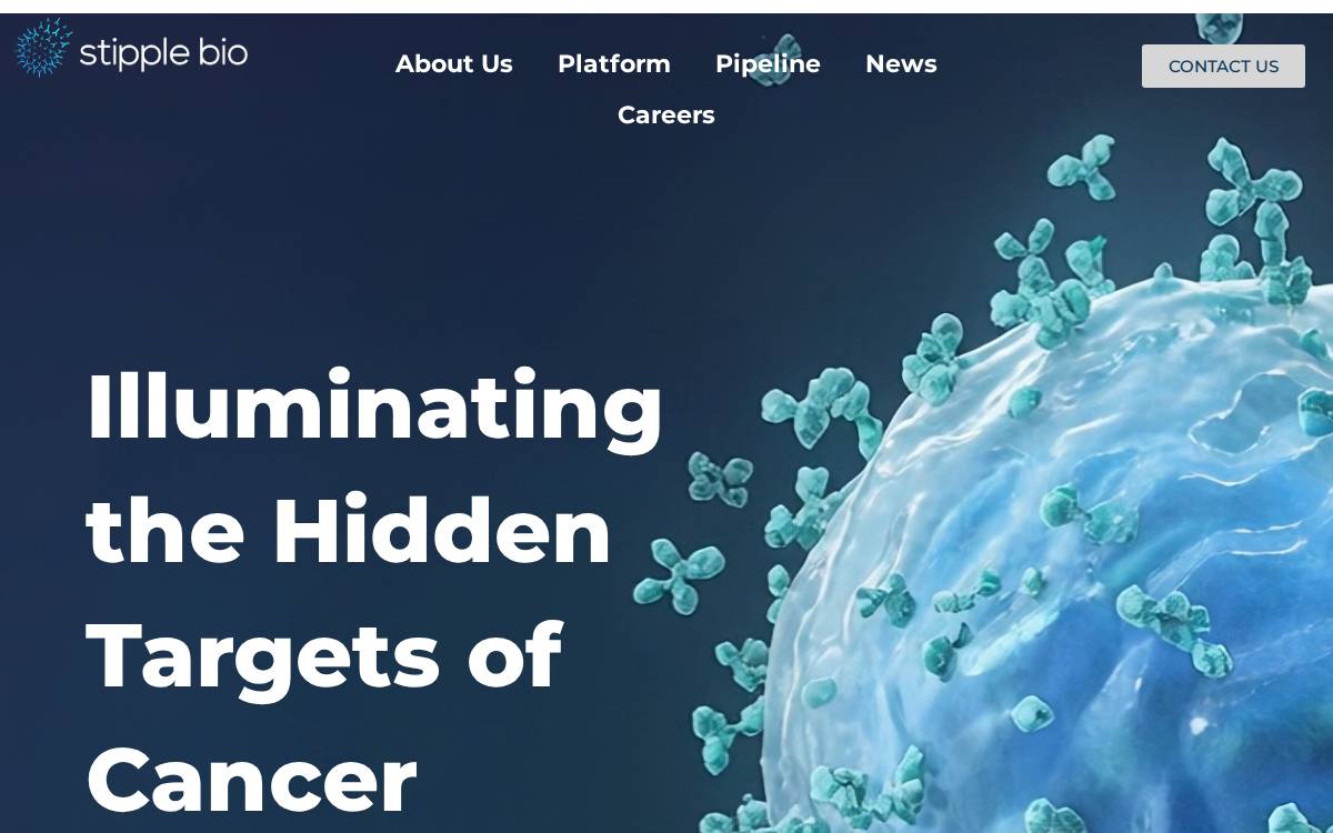 Stipple Bio website preview