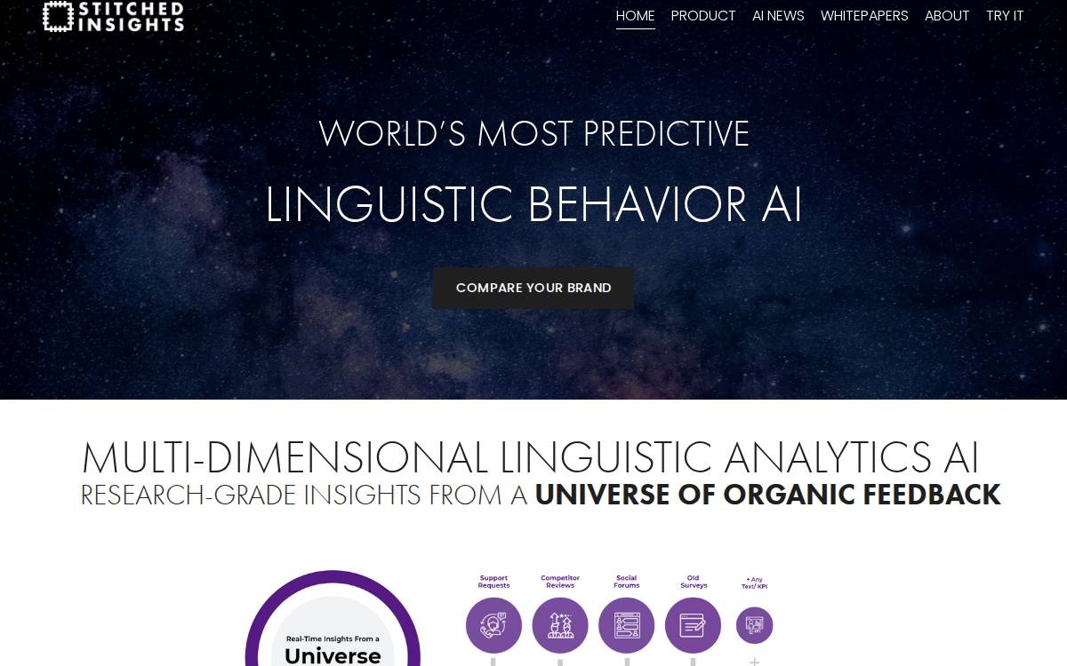 Stitchedinsights website preview