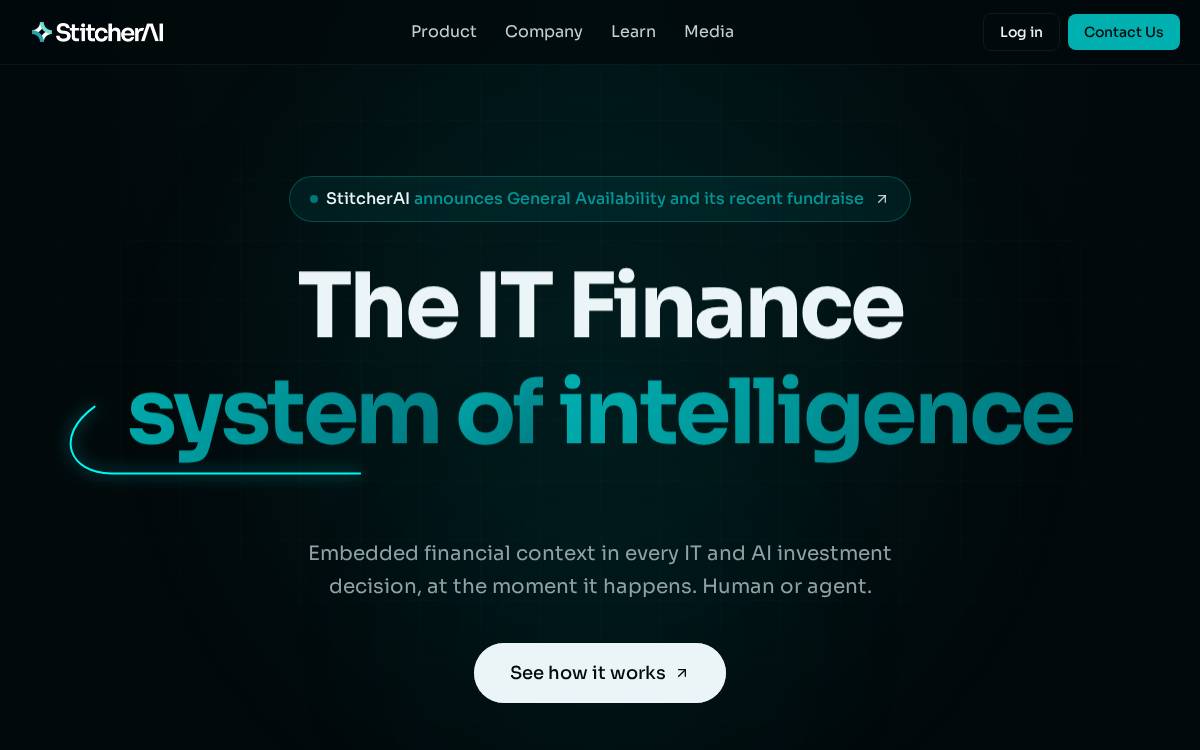StitcherAI website preview