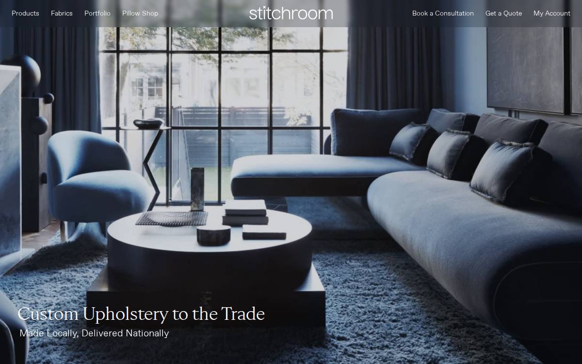 Stitchroom website preview
