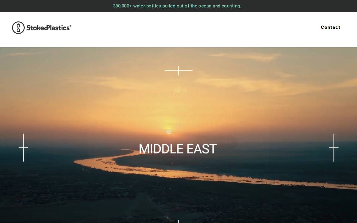 StokedPlastics website preview