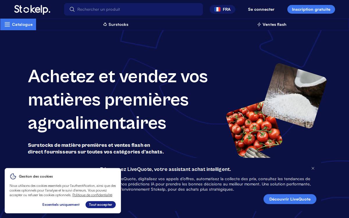 Stokelp website preview