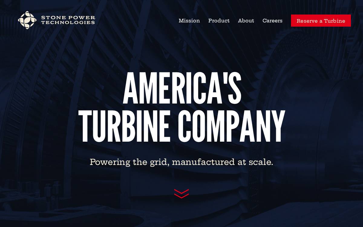 Stone Power website preview