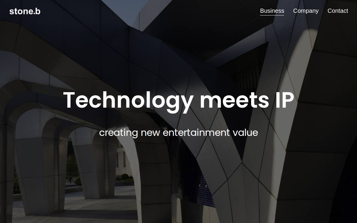 Stoneb website preview