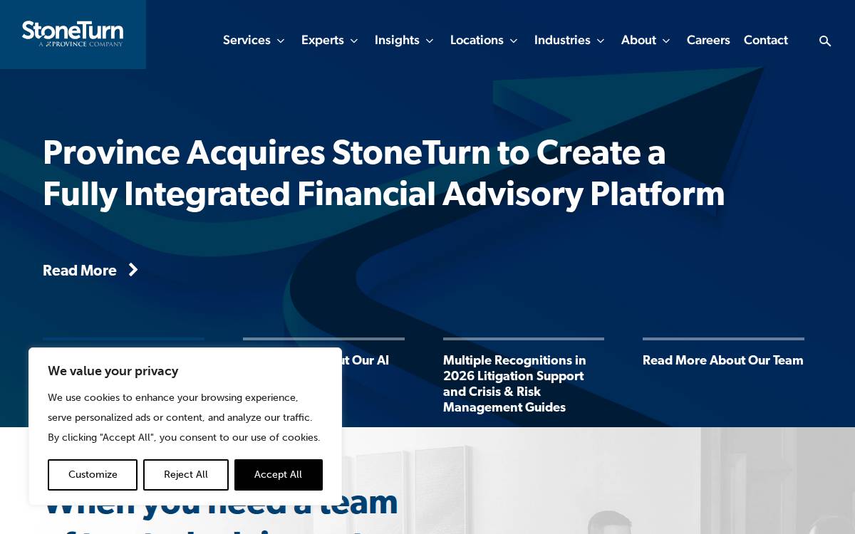 Stoneturn website preview