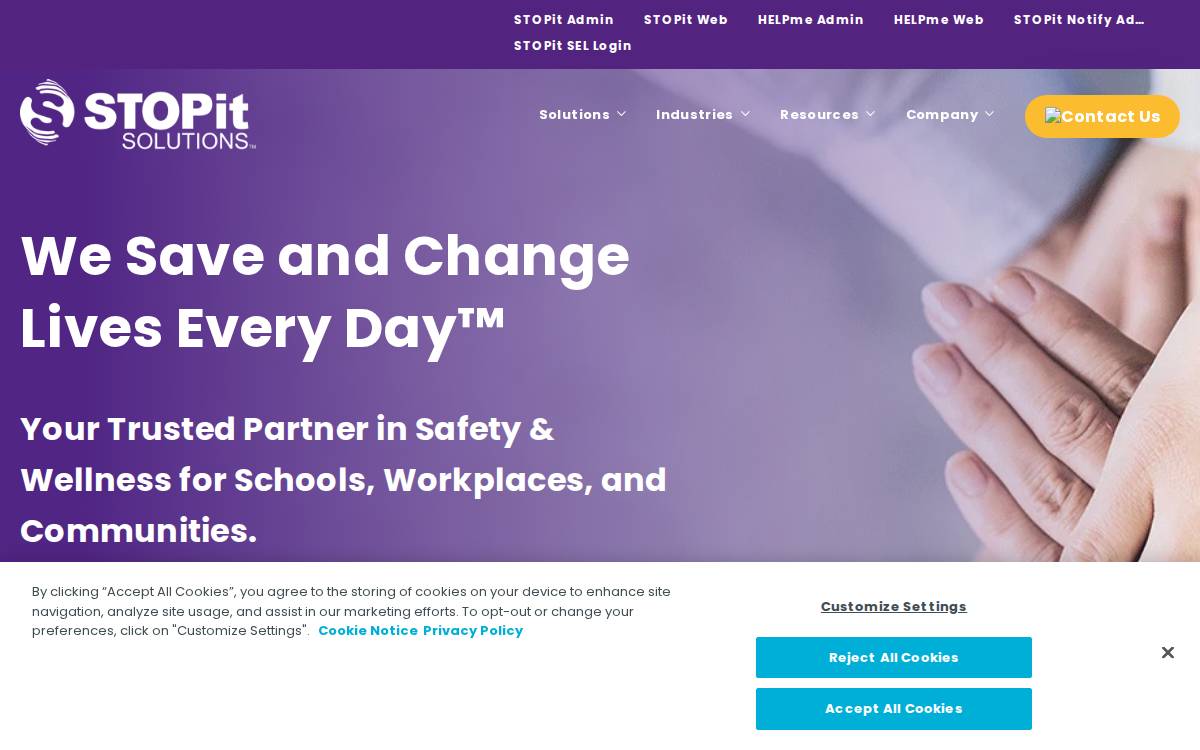 STOPitSolutions.com website preview