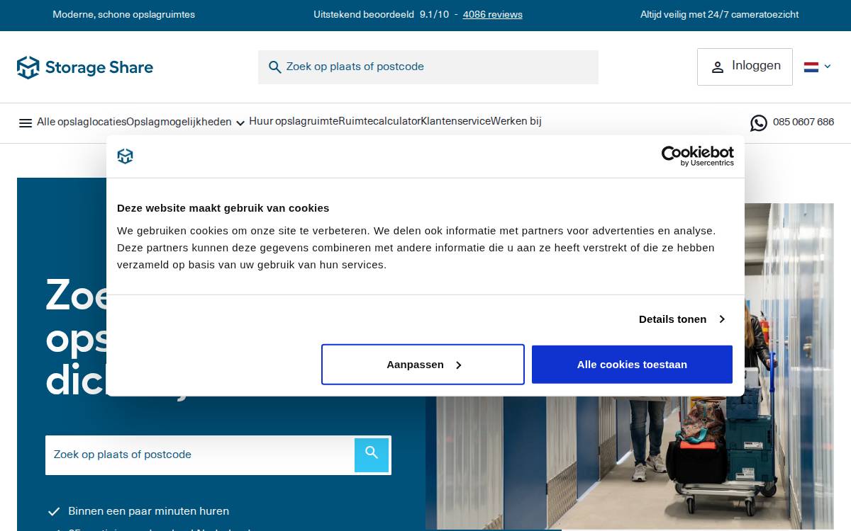 storage share website preview