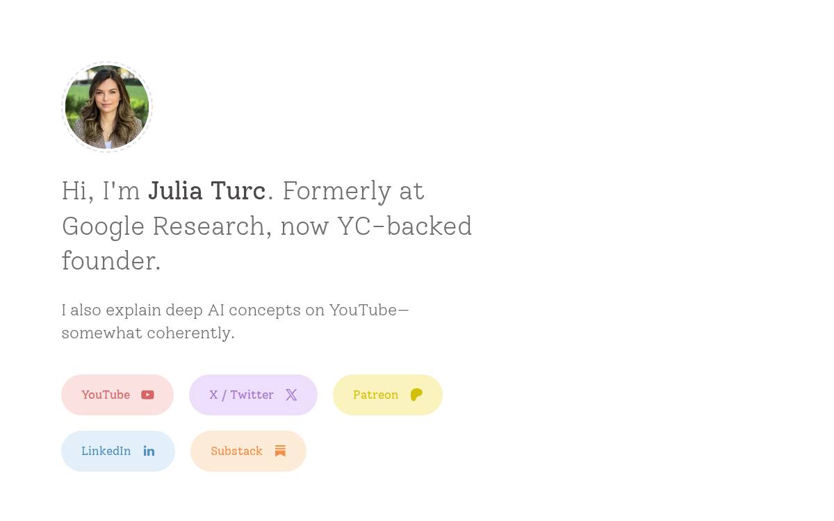 Storia AI website preview
