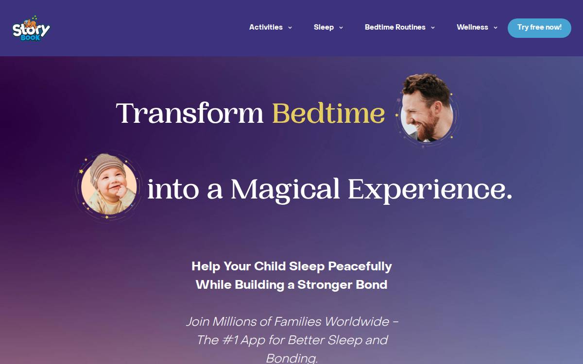 Storybook website preview