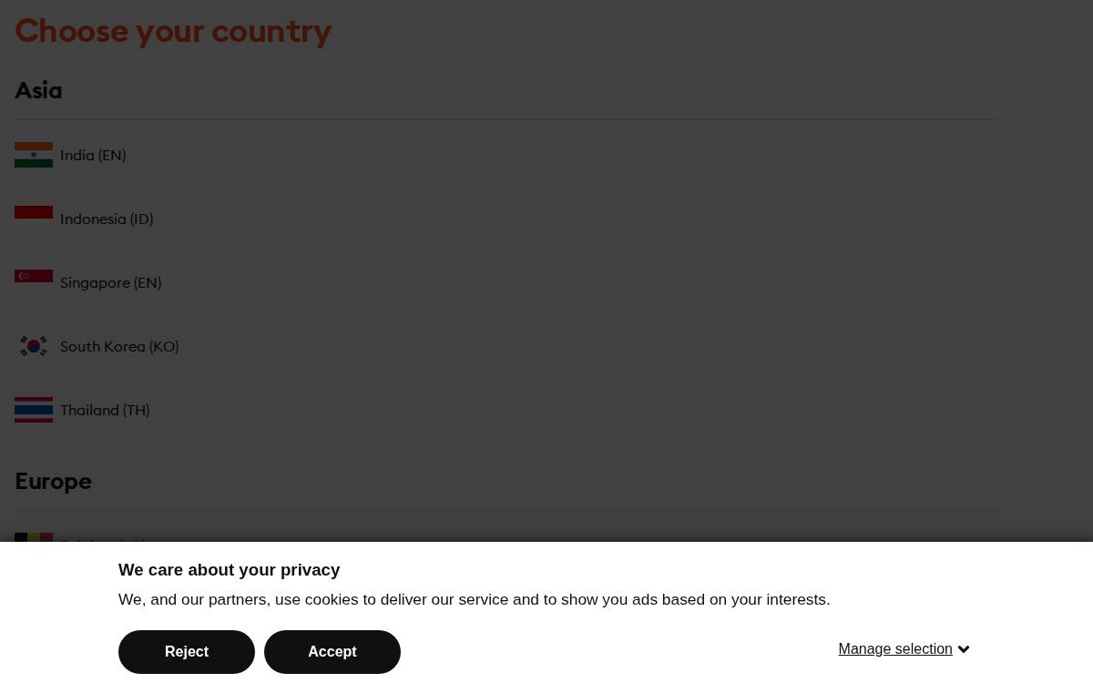 Storytel website preview