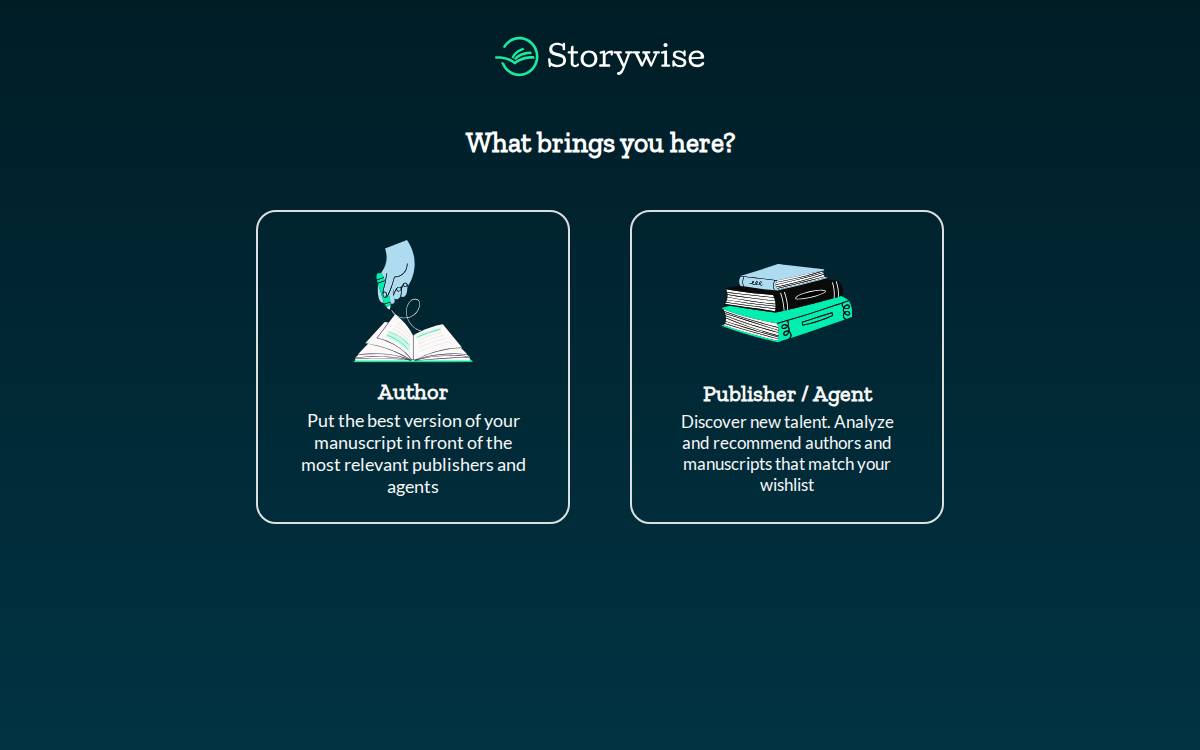 Storywise website preview