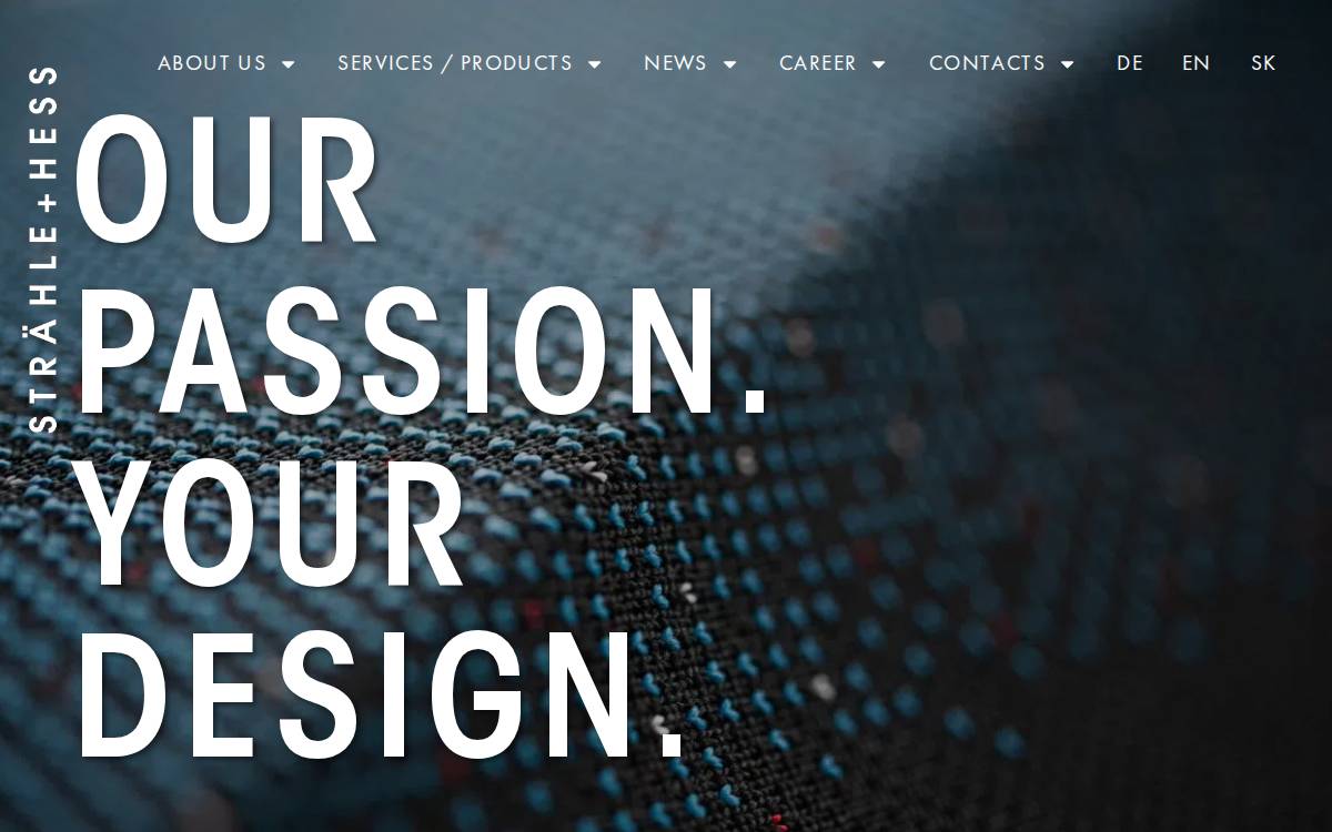 Straehle Hess website preview