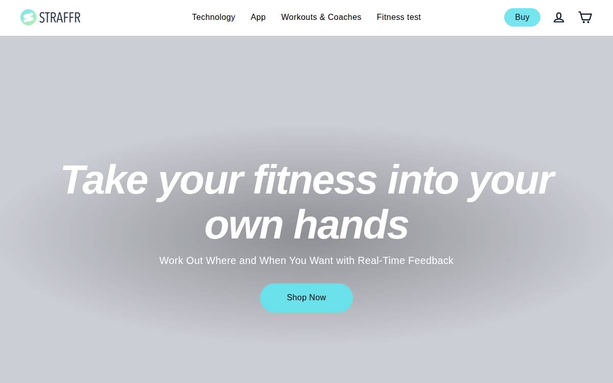 STRAFFR website preview