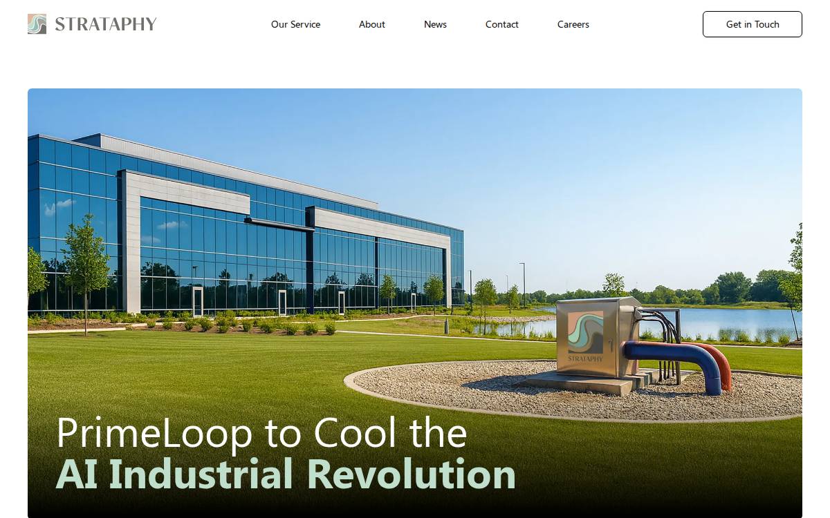 Strataphy website preview