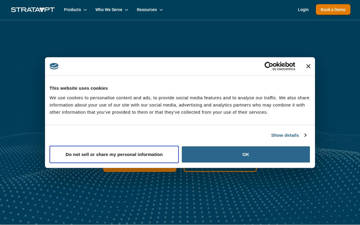 StrataPT website preview