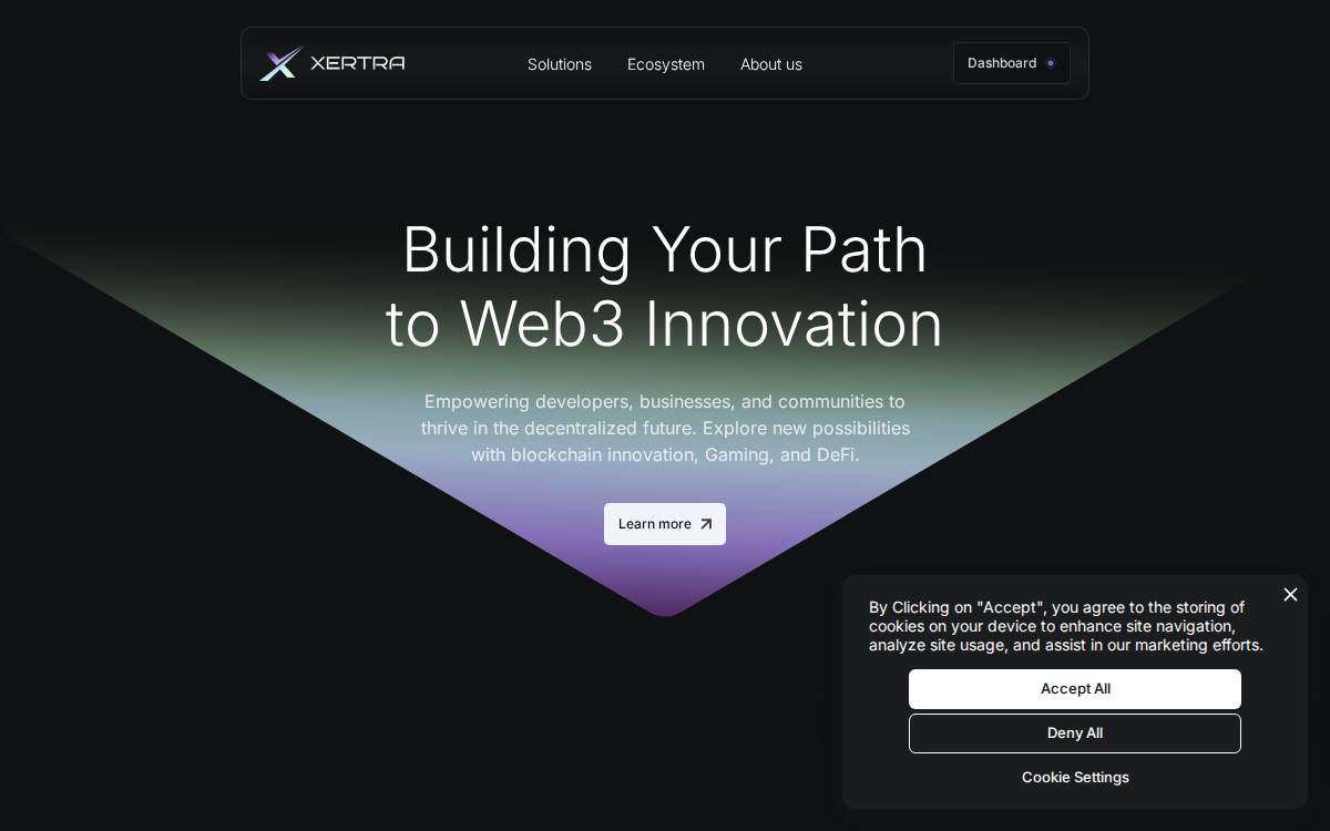 Stratisplatform website preview