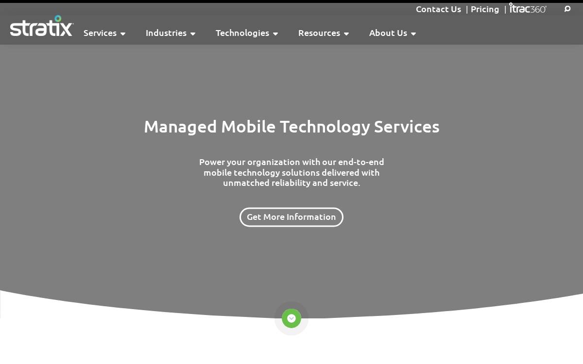 Stratix website preview