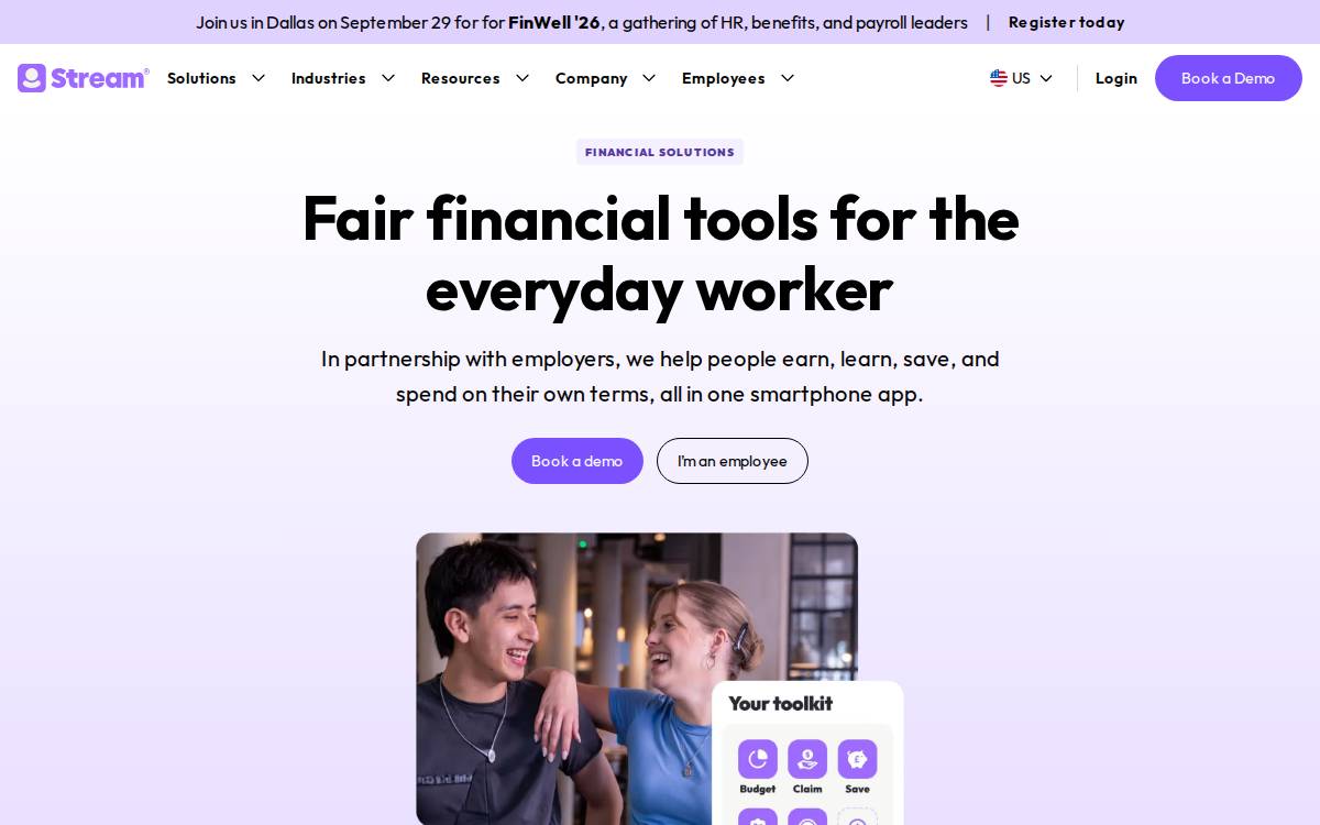 Stream website preview