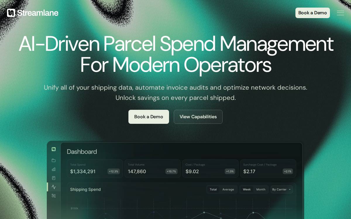 Streamlane website preview