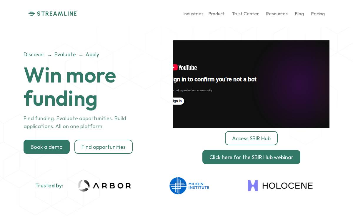 Streamline website preview