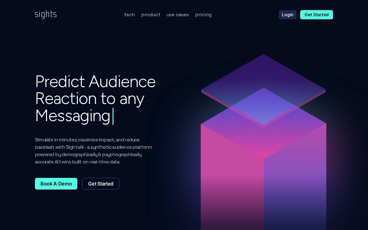 Streamsights website preview