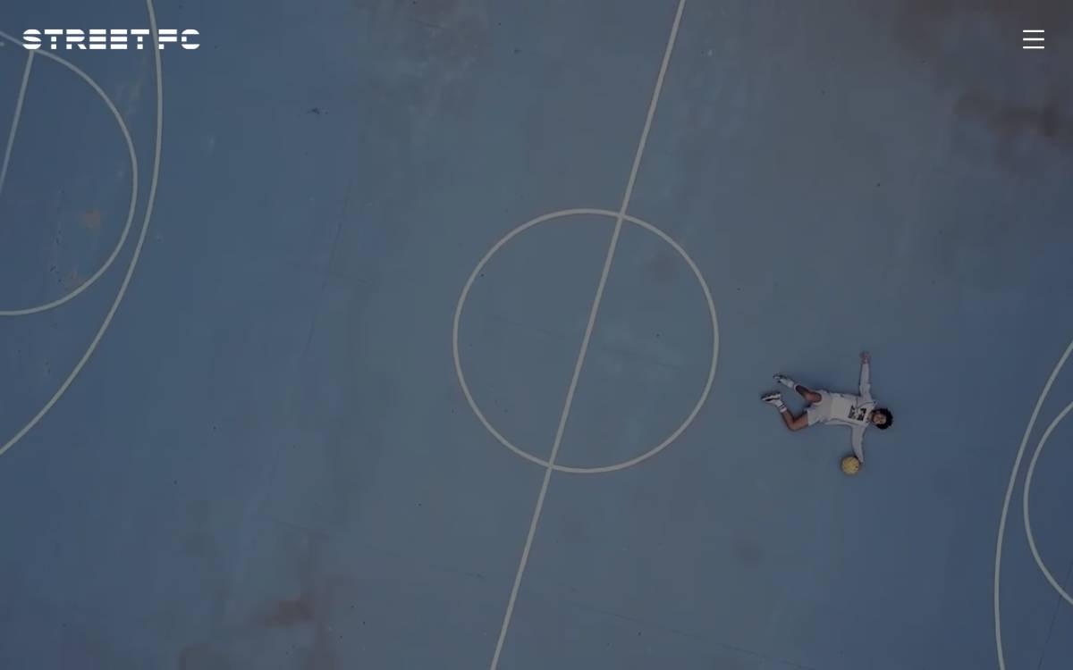 Street FC website preview