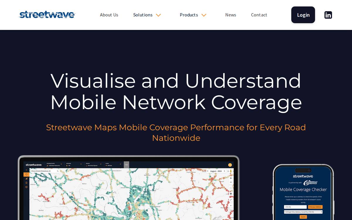 Streetwave website preview