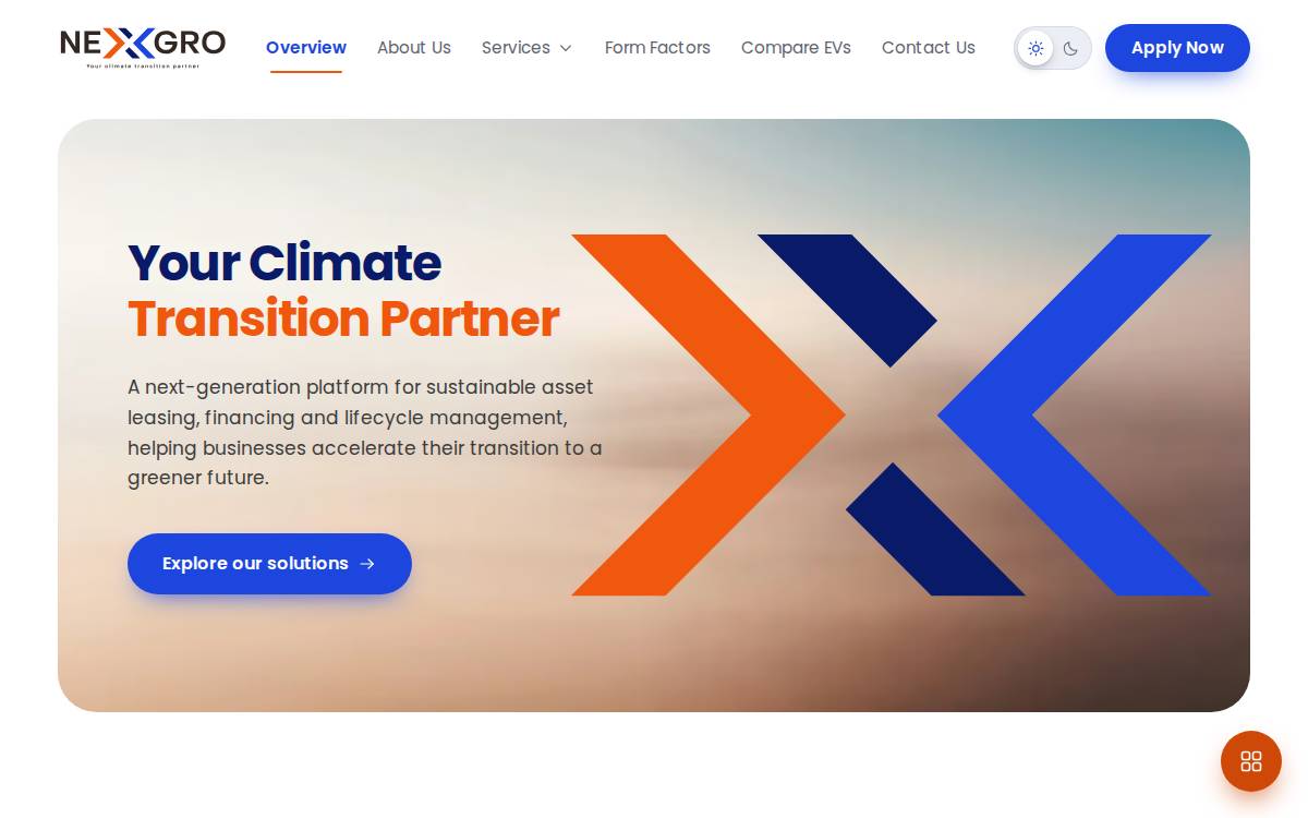 Stride Green website preview